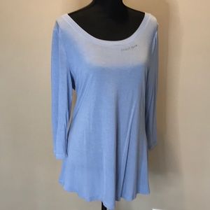 Women’s Peace Love World Blue Size XL